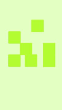 Abstract, looping square animation social media background