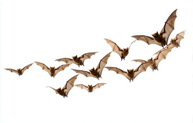 Fototapeta premium halloween bat, kawaii bats, set of bats