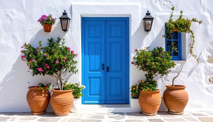 Naklejka premium entrance to the house