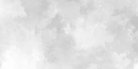 White and gray grunge wall and smoke, cloud texture. gray smoke and fog design texture overlays. hand painted vector on watercolor texture. white paper texture and gray wall background.