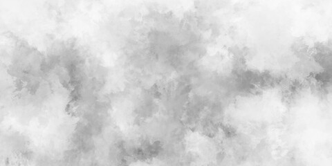 White and gray grunge wall and smoke, cloud texture. gray smoke and fog design texture overlays. hand painted vector on watercolor texture. white paper texture and gray wall background.