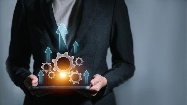 Business Growth and Digital Transformation Concept