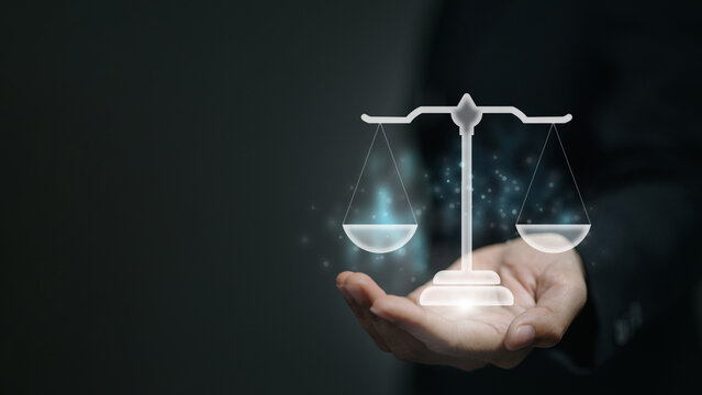 Digital Justice and Legal Services Concept