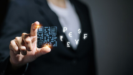 QR Code Payment and Digital Currency Transaction