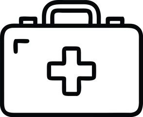 first aid box kit icon
