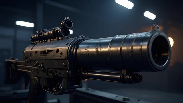 Antique weapon closeup