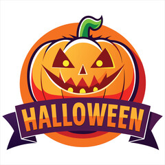 Happy Halloween. Happy Halloween text banner design template. Happy Halloween logo , Happy Halloween label, Happy Halloween sticker, Happy Halloween poster, Happy Halloween banner design.