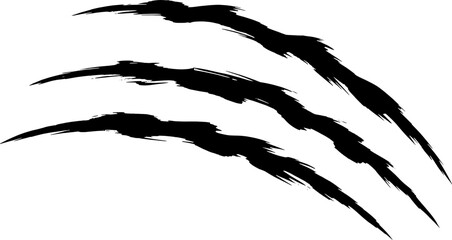 Dynamic claw marks slash across the surface, creating a dramatic and powerful visual.