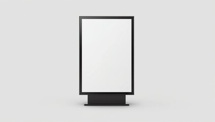 Billboard lightbox display, city light totem stand 