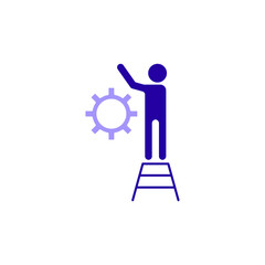 Icon a reparation, isolated against a clean background.