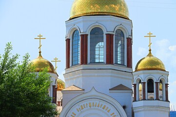 Yekaterinburg, Church on the Blood, the place where the Romanov royal family was executed