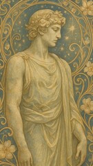 Obraz premium Elegant classical art wallpaper