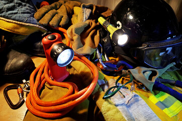Some personal protective equipment for firefighters
