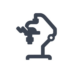 Microscope Medical Device Icon