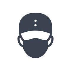 Surgeon Wearing Mask Icon