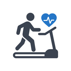 Cardiac Stress Test Icon