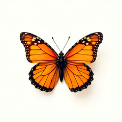 Obraz premium Luxury Glow Butterfly Vector Logo