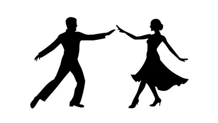 Man with backpack hiking silhouette illustration