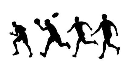 Minimalist Black Silhouette of a Person human figure