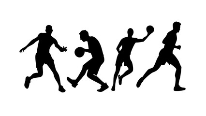 Minimalist Black Silhouette of a Woman female person