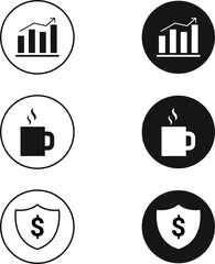 business and finance icons