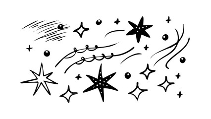 Sparkle Motion Lines abstract graphic