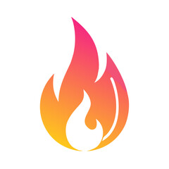 vector fire icon
