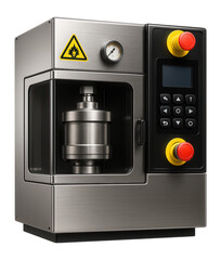 Thermal deburring machine with a gas explosion chamber for removing internal burrs in hydraulic components manufacturing