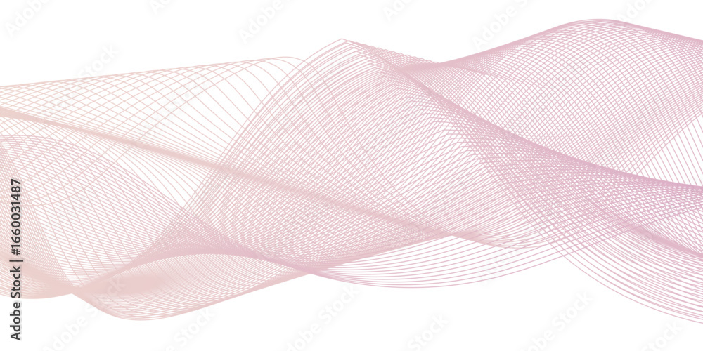 Aufkleber modern digital technology design for abstract background. abstract mesh glowing curved lines and mod