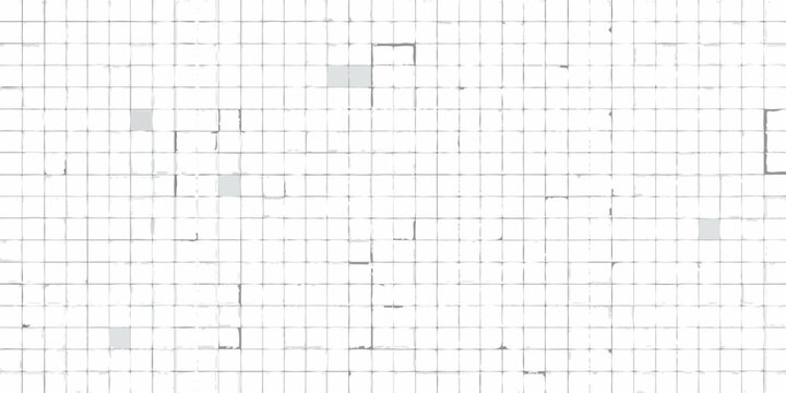 White Distressed Grid Pattern Background with Subtle Gray Accents and Imperfections