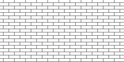 white brick wall texture and solid bricks seamless pattern background.	