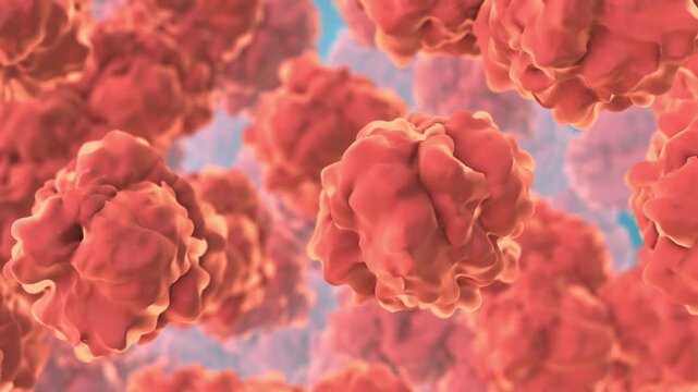 Medical Concept of Digestive System Epithelial Cells