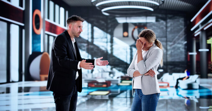 Stressed Concierge Faces Verbal Abuse