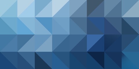 Obraz premium abstract geometric blue background