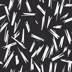 Black and white geometric abstract pattern with sharp angular shapes