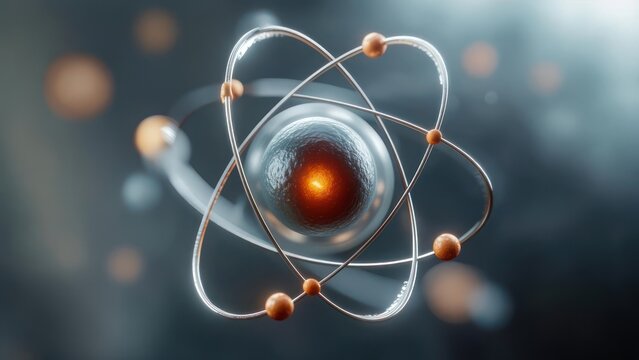 Atomic structure illustration