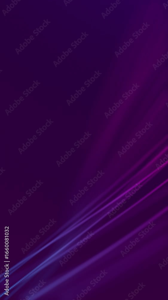 Wall mural a vibrant abstract design featuring purple and magenta gradients with dynamic lines and dots.