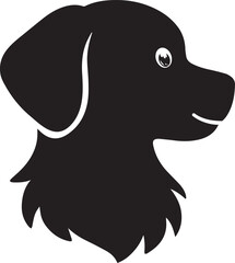 dog silhouette vector