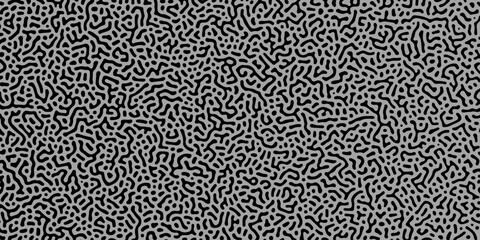 Turing reaction diffusion monochrome seamless pattern with chaotic motion. Turing reaction diffusion monochrome seamless pattern with chaotic motion.Abstract Turing organic wallpaper with background. 