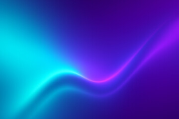 Light cyan glow with smooth blended gradient effect over deep blue tones