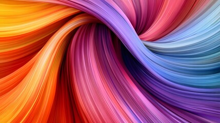Fototapeta premium Vibrant Abstract Swirl Background: Colorful Design Element