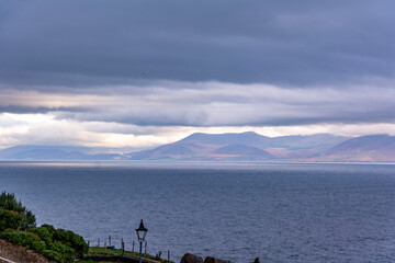 Sunrise on the Atlantic ocean shore at Glanfahan, Dingle, Co. Kerry