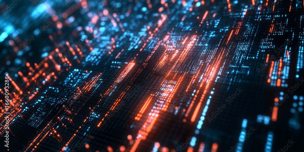 Poster encrypted data visualizations with smooth transitions and sharp details, perfect for cybersecurity a