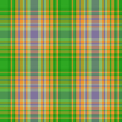 Pink and teal plaid pattern background