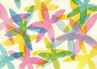 seamless pattern with flowers