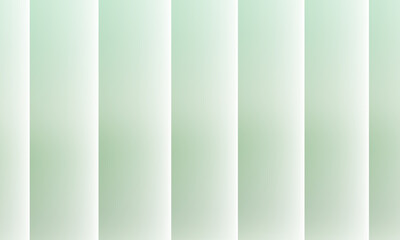 Soft vertical blinds with subtle green hues and gentle shadows create a serene and modern window covering aesthetic