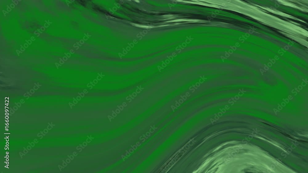 Poster dark green background with flowing, wavy patterns. shades of green create a dynamic, fluid texture.