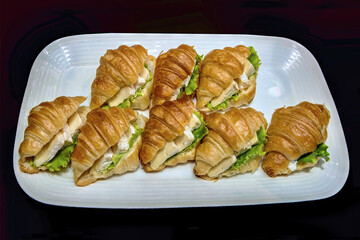 Croissant Cheese Sandwich