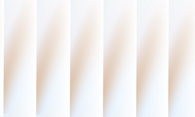 Soft vertical stripes of white and subtle peach hues create a gentle calming abstract background with a delicate texture and subtle shadows