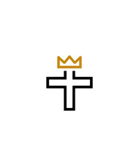 Obraz premium Crown icon illustration design graphic